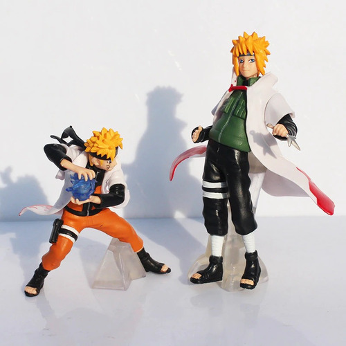 Boneco Naruto Uzumaki Kakashi Minato Itachi Anime Kit 5 Geek