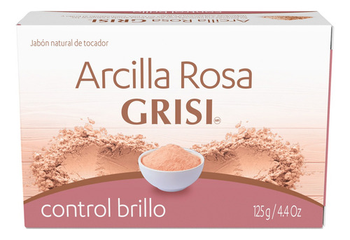 Grisi Jabón Arcilla Rosa 125 Gr