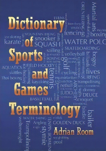 Dictionary Of Sports And Games Terminology, De Adrian Room. Editorial Mcfarland Co Inc, Tapa Blanda En Inglés