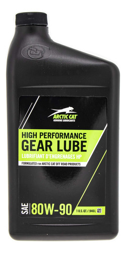 Ártico Cat 2436-863 80w-90 Gear Lube 1 Botella De Cuartos De