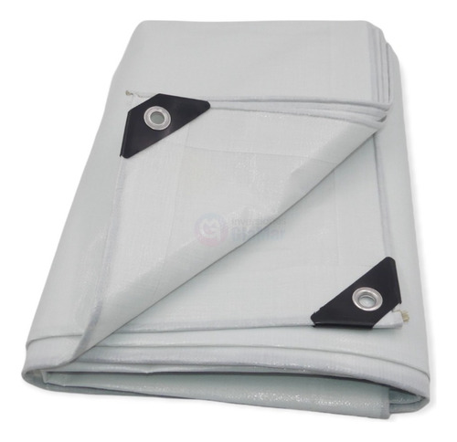 Carpa Impermeable 2x5 Gramaje 220g Lona Multiuso Blanca