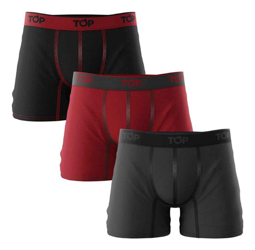 Top-boxer Pack 3 Medio Bambu Hombre 208bamp3 C4 