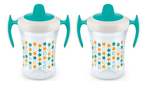 Nuk Evolution Soft Spout Learner Cup, 8 Oz, 2-pack,  