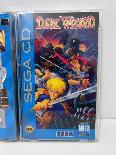 Dark Wizard Sega Cd Jogo 100% Original Completo Raro | MercadoLivre