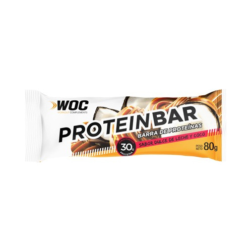 12 Barras Proteicas Woc 30g De Proteína Chocolate   