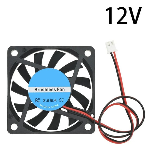 Fan Cooler 6x6 Cm 12 Voltios Calidad Tienda