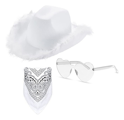 Juego De Lentes Para Mujer Sweet Cowgirl Jazz Hat