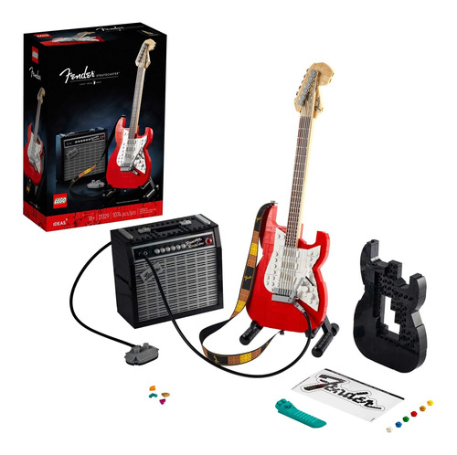 Lego Ideas Fender Stratocaster 21329 - Kit De Constru Fr32ee