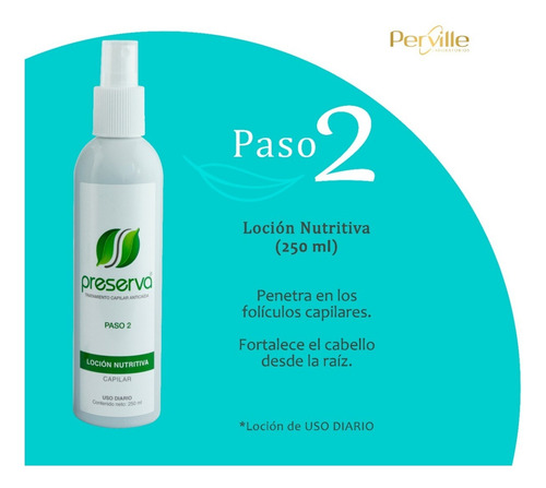Imagen 4 de 5 de Preserva® Tratamiento Capilar Anti-caída: ¡te Rinde 3 Meses!