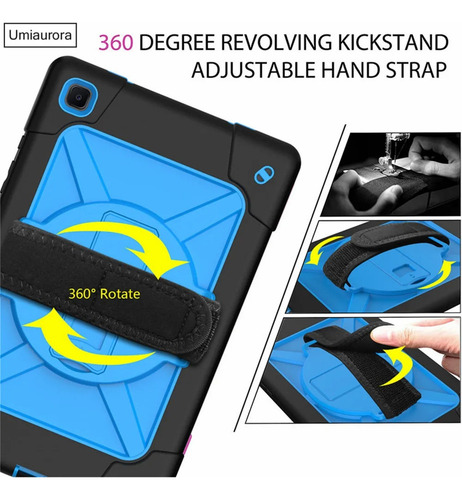 C Funda De Silicona Para Samsung Galaxy Tab A 10,1 Tableta