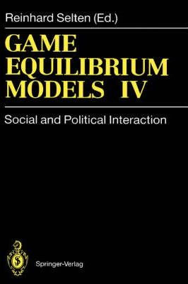 Libro Game Equilibrium Models Iv - Reinhard Selten
