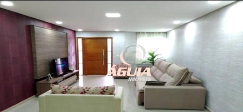 Imagem 1 de 18 de Sobrado Com 3 Dormitórios À Venda, 250 M² Por R$ 950.000,00 - Vila Dora - Santo André/sp - So1494