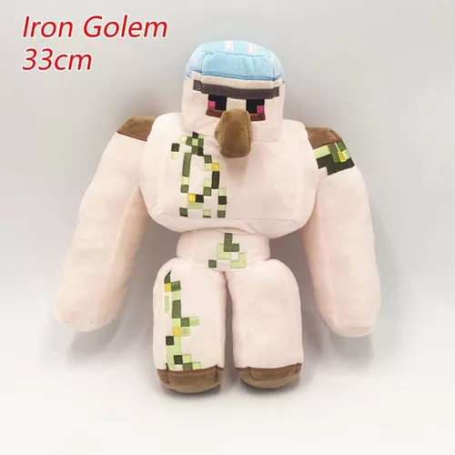 Boneco Minecraft Legends Golem De Pedra Ataque Stone + Nf