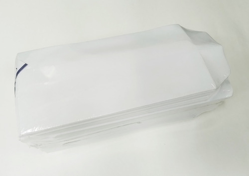 Sobres Obra Blancos 10 X 20 Cm 70 Grs X 250 Unidades Color Blanco Bolsa