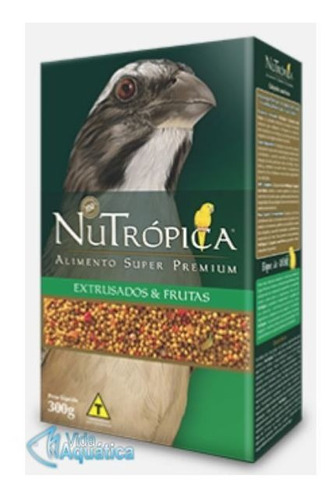 Ração Nutrópica Para Trinca Ferro Sabor Frutas - 300g