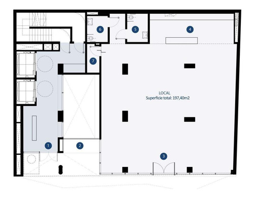 Imagen 8 de 9 de Local Comercial Y Oficinas - Alquiler - San Telmo - 484m2 A Estrenar.