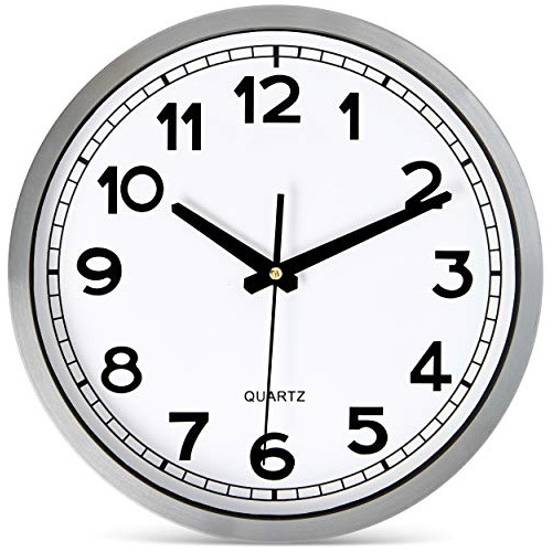 Productos Bernhard Reloj De Pared Silencioso Sin Tictac Gran
