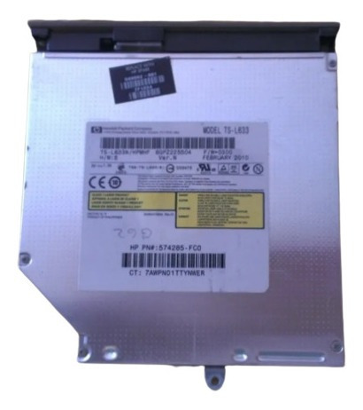 Unidad Lector Cd Dvd Para Hp Pavilion G62