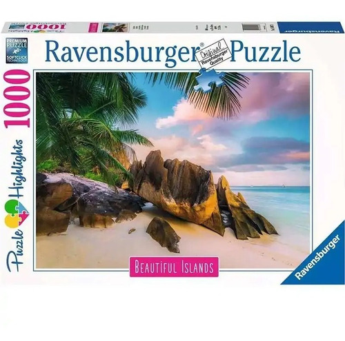 Puzzle 1000pz Seycheles Ravensburger 169078 Milouhobbies