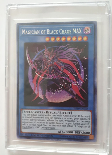Magician Of Black Chaos Max Tn19-en002 Prismatic Secret Rare