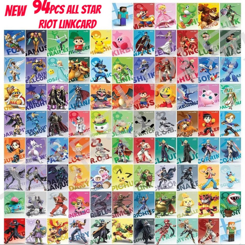 Tarjetas Amiibo Edición Smash Bros (Usado)