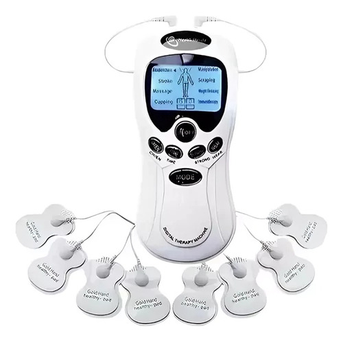 Gimnasia Pasiva Masajeador Muscular Pad Electroestimu Tens 8