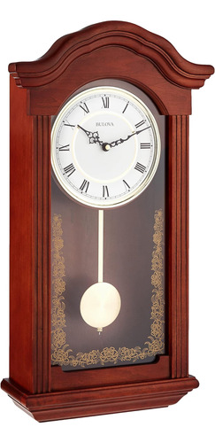 Reloj Con Repique Bulova C4443 Baronet, Caoba