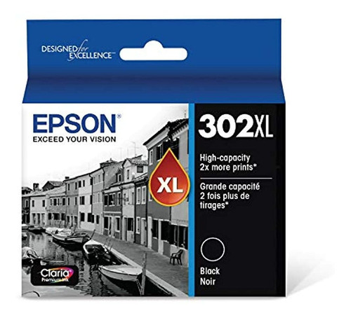 Epson T302xl Black T302xl020 Claria Premium - Cartucho Negro