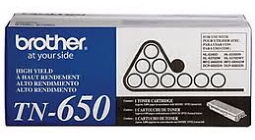 Toner Brother Tn 650 Negro Original