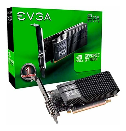 Tarjeta De Video Evga Gt 1030 Sc Low Profile 2gb Gddr5