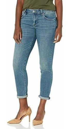 Lucky Brand - Jean Boyfriend Sienna De Tiro Medio Para Mujer