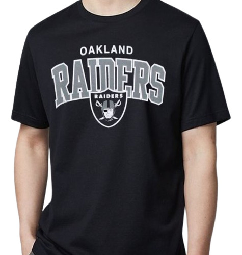 Camiseta Raiders Negra Oclkand - Raid-001