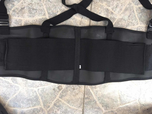 Faja Lumbares Con Tiras Seguridad Industrial Talla L