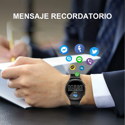 Imagen 7 de 10 de Reloj Inteligente Deportivo Bluetooth Con Llamada