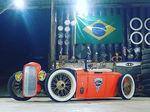 Hot Rod 1930 Ford 1932 Conversível Roadster Hotrod Não É V8