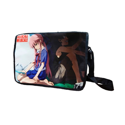 Mochila Escolar De Portafolio Mirai Nikki Yuno Yukiteru