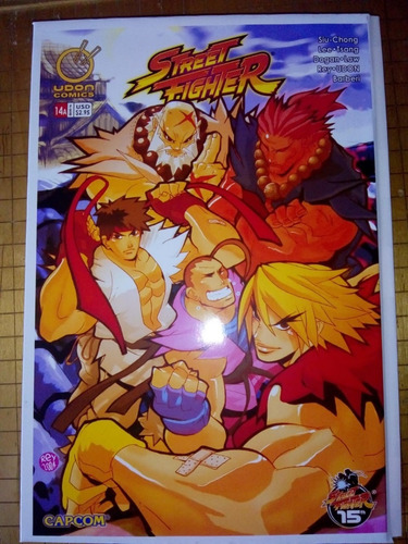 Comic Street Fighters Español 14 Comics Pasta Dura