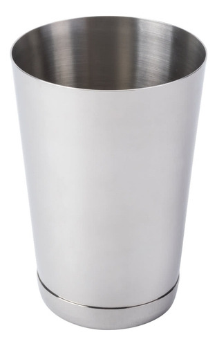 Coqueteleira Copo Inox Tampa Mini Tin Bartender 473 Peso Pro Cor Cinza