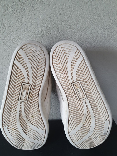 Zapatillas Puma Talle 35 Blancas