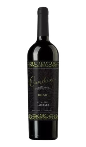 Vino Tinto Cumehue Blend Bonarda Cabernet 750 Ml Premium