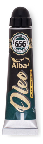 Oleo Profesional Alba 18 Cc 656 - Verde Viridiano - Esmeralda