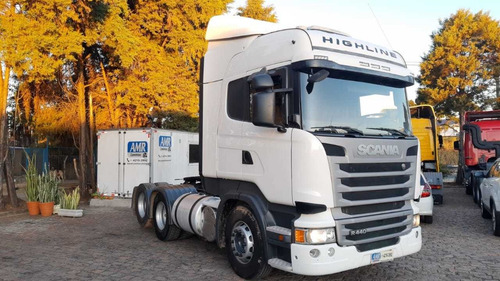 Scania R440 6x2 Highine Automático Único Dono Impecável Top