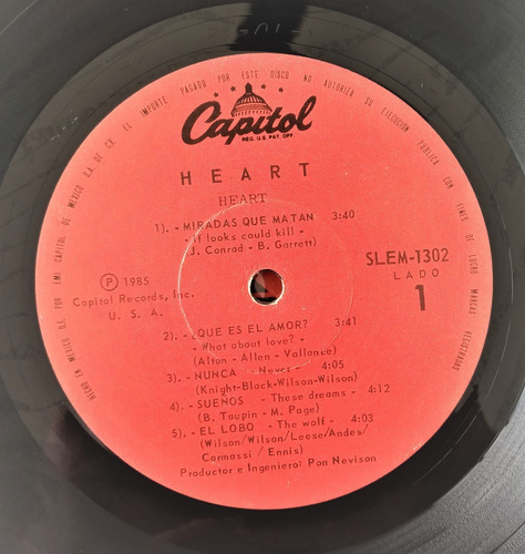 Heart Lp Heart (Usado)