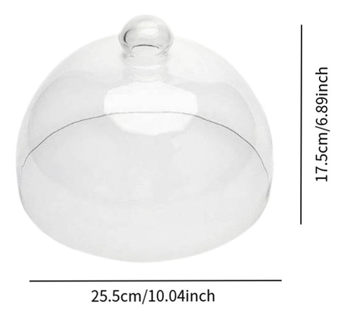 Cubierta De Cúpula De Pastel Transparente, Tapa De Tapa Del