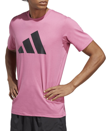 Remera adidas Training Essentials Feelready Logo Hombre Fu