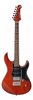 Yamaha Pac612vii Pacifica Guitarra Electrica Roja Color Rojo