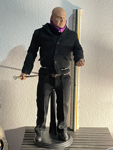 Figura 1/6 Kingpin Daredevil Marvel Spiderman No Hot Toys (Usado)