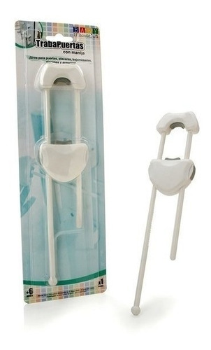 Imagen 6 de 8 de Baby Innovation Traba Puertas Con Manija Regulable 28