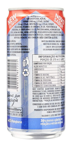 Imagem 3 de 4 de Energético Flying Horse 270ml (24 Latas)