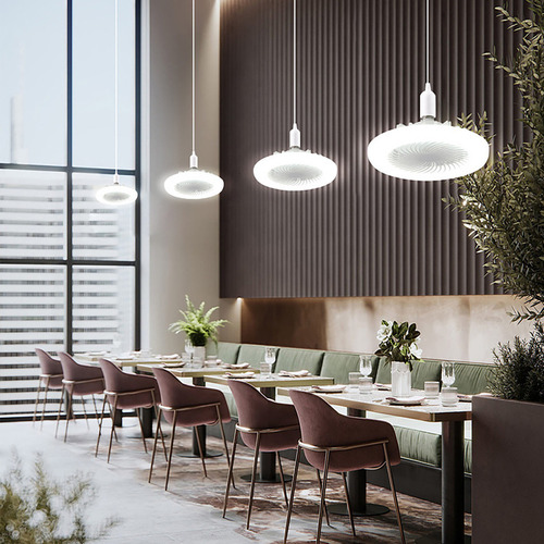 L Ventilador De Teto N E27 Com Luzes Fechadas, Ventila Light